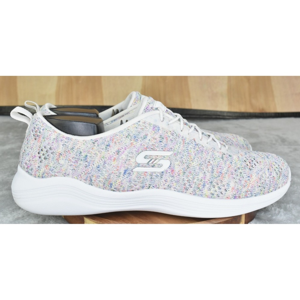 Skechers Envy Cool Vibes Women Shoes Size 10 Multicolor Sketch-Knit Sneakers - Picture 3 of 11